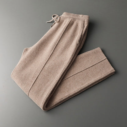 Urban Gents | Men's Wool Straight-Leg Pants