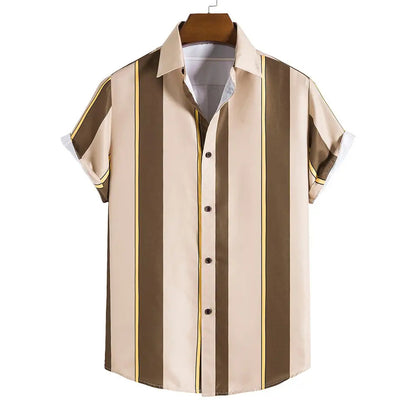 Men's Casual Striped Shirt