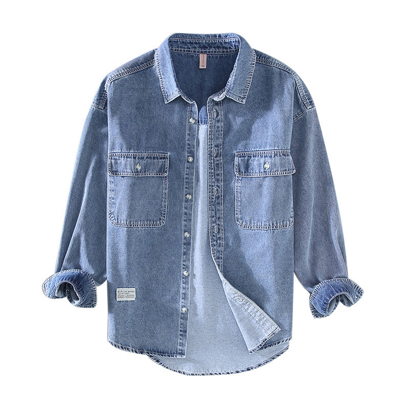 Urban Gents | Retro Washed Denim Shirt