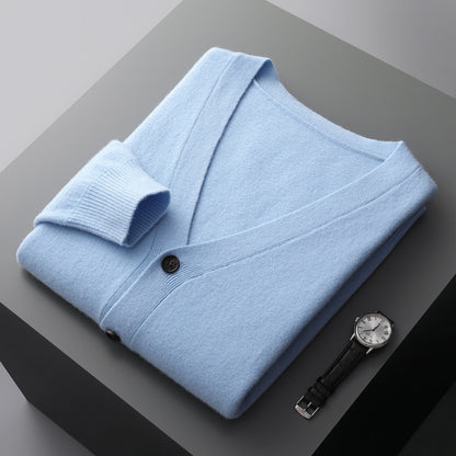Urban Gents | V-Neck Wool Cardigan