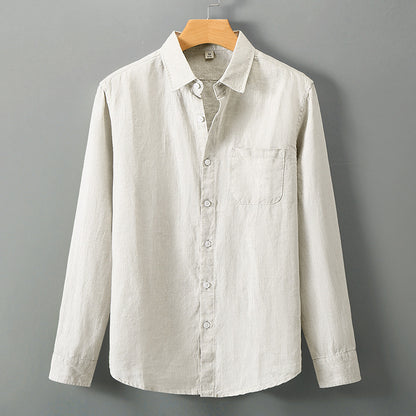 Breeze Guard Linen Shirt