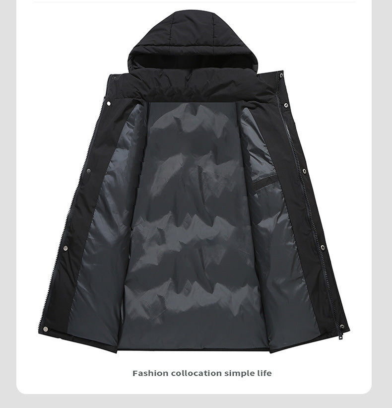 Urban Gents | High grade hooded down jacket