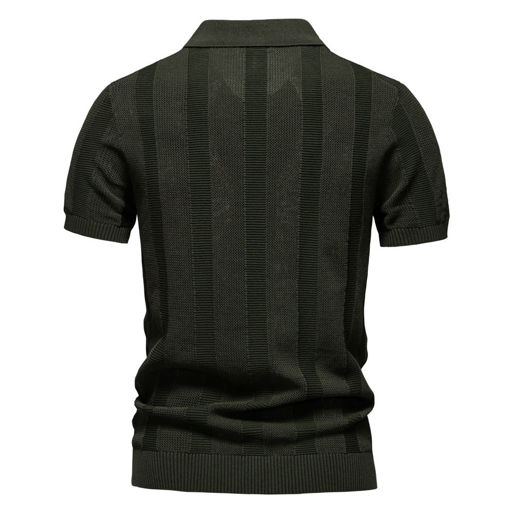 Urban Gents Casual Striped Polo