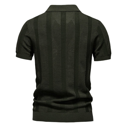 Urban Gents Casual Striped Polo