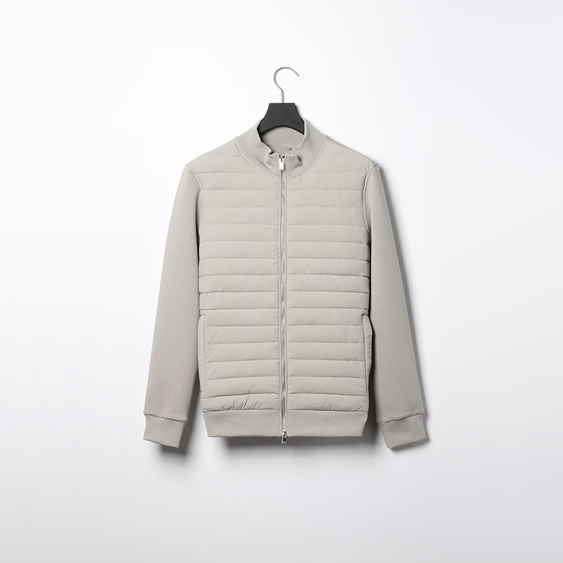 Lightweight stand-up collar jacket