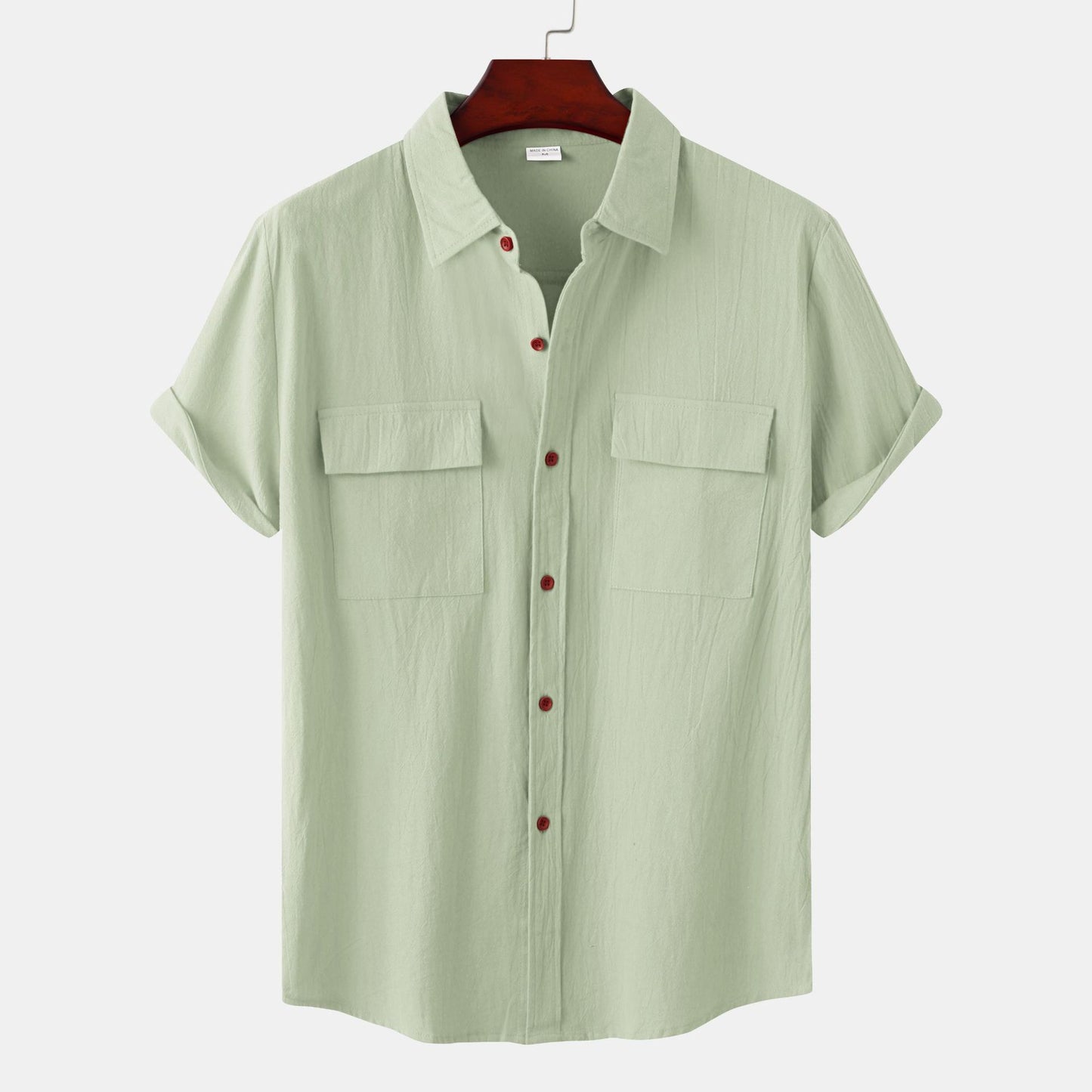 Urban Gents | Relaxed Linen Short Sleeve Shirt