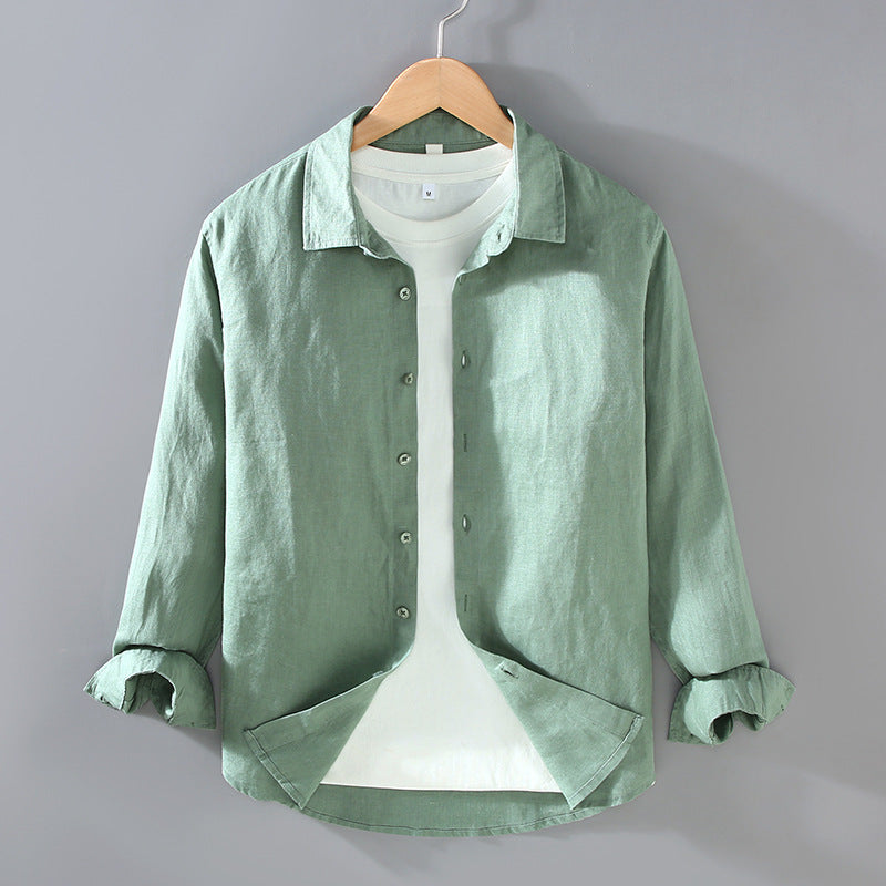 Urban Gents | Pure linen casual shirt