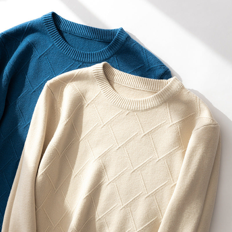 Classic Thick Cashmere Knit Sweater