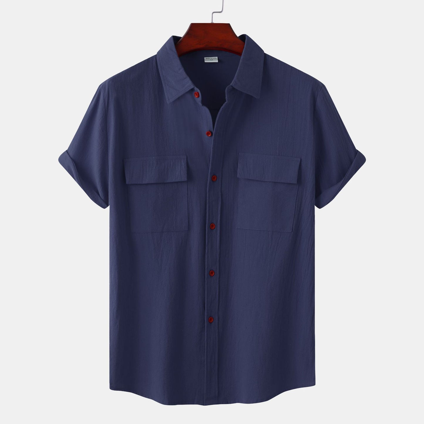 Urban Gents | Relaxed Linen Short Sleeve Shirt