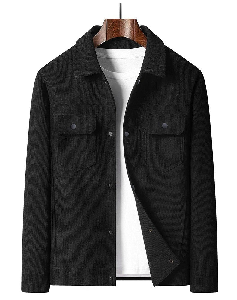 Corduroy Casual Autumn Winter Jacket