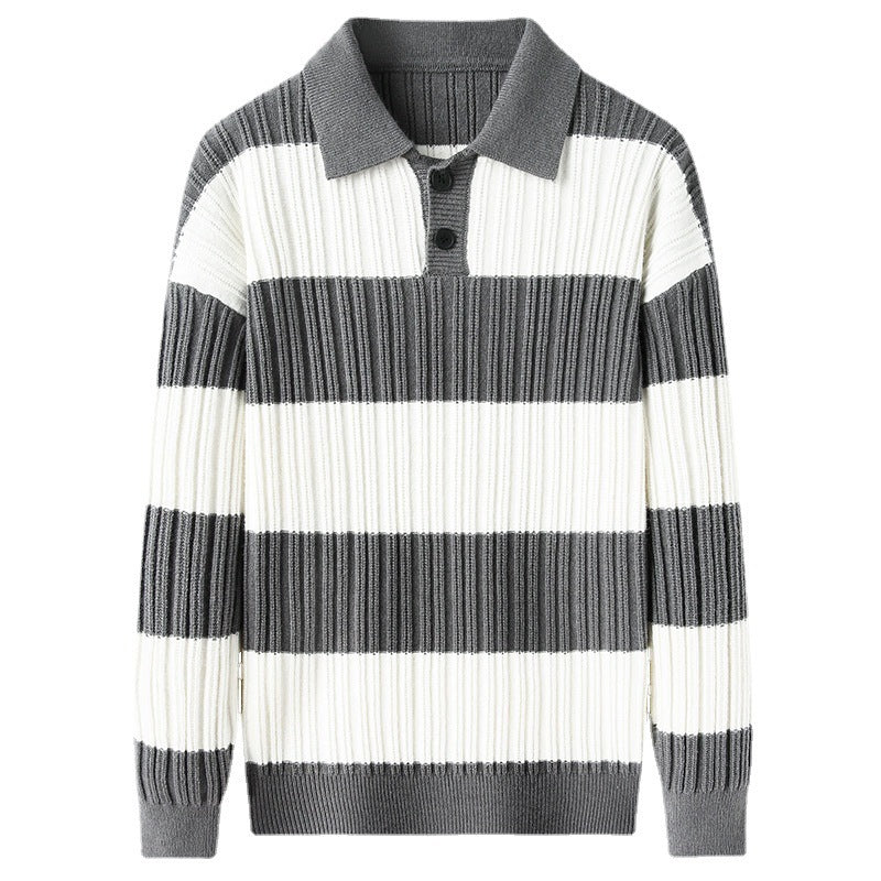 Urban Gents | Men’s Striped Knit Sweater