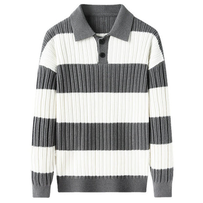 Urban Gents | Men’s Striped Knit Sweater