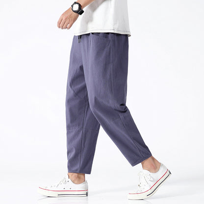 Urban Gents Men’s Cotton-Linen Pant