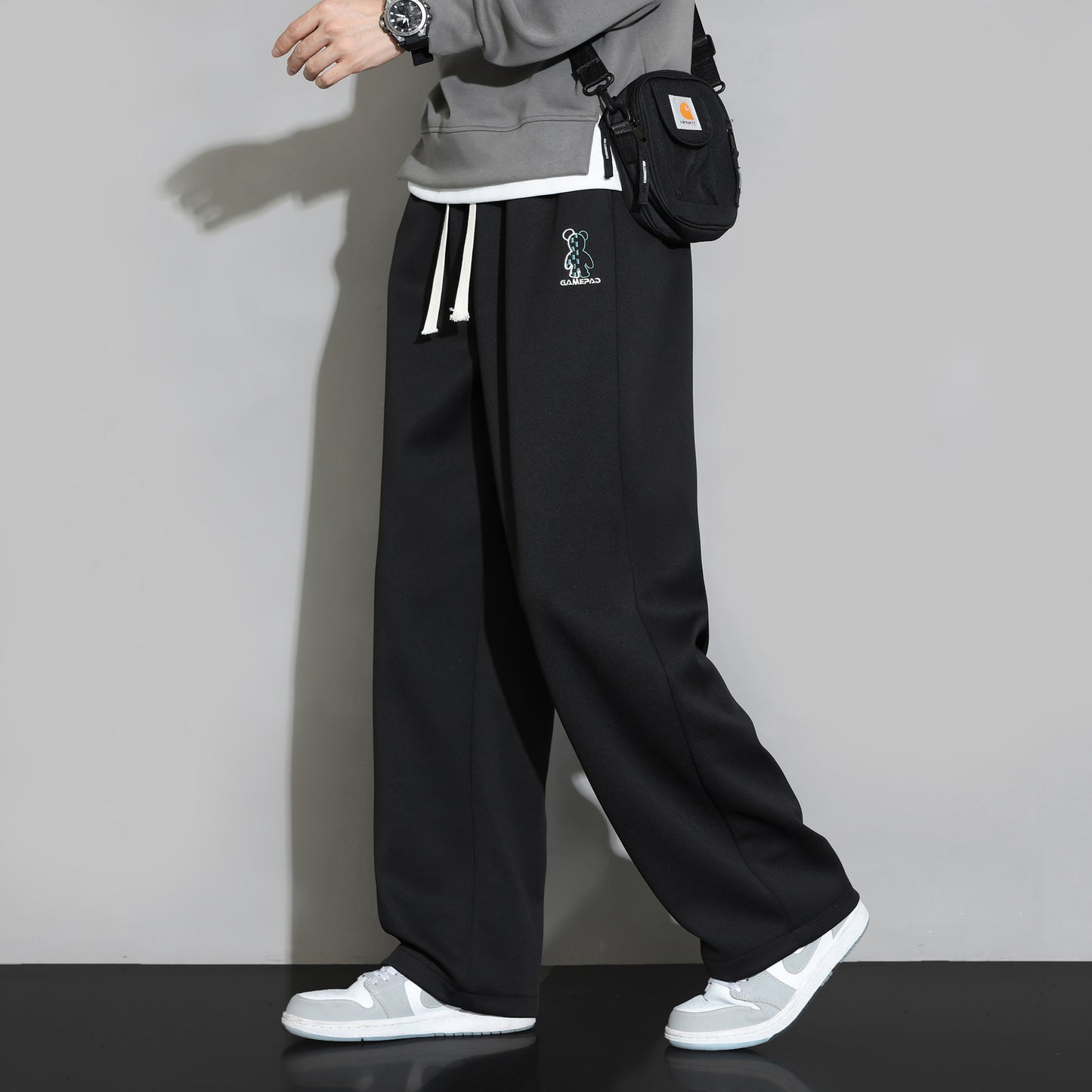 Wide Leg Sports Sweatpants