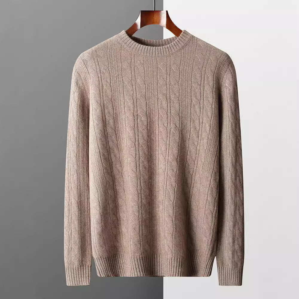 Classic Cashmere Round Neck Sweater