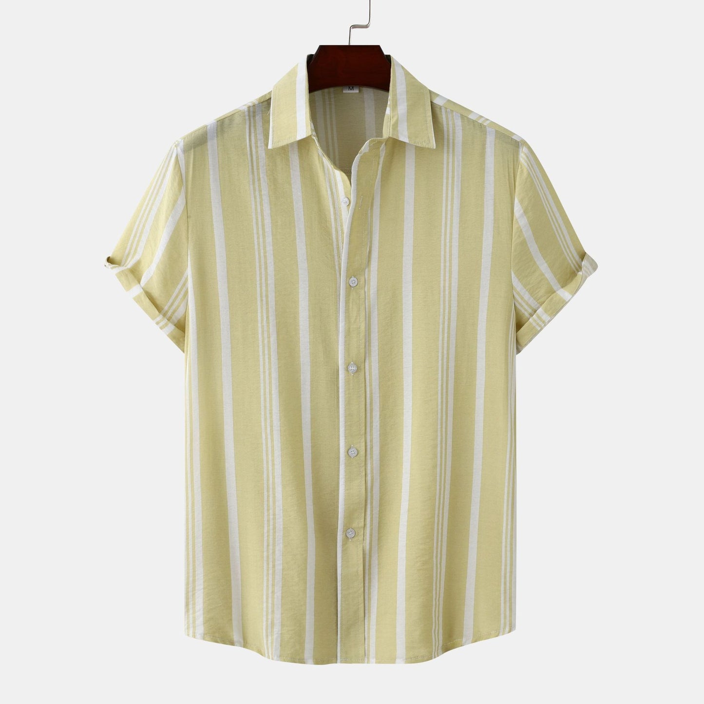 Urban Gents | Men's Casual Striped Short Sleeve Shirt