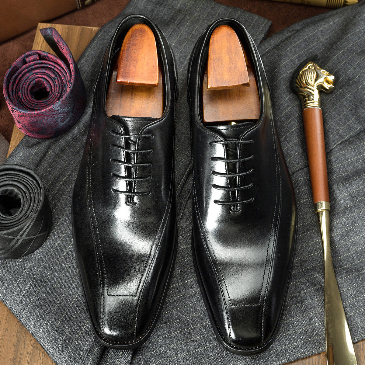 Classic Oxford Leather Shoes