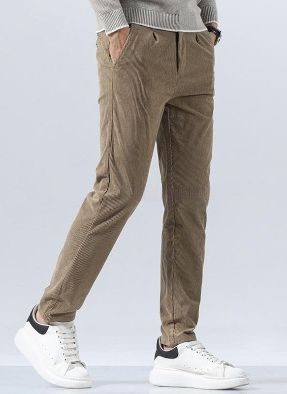 Urban Gents | Corduroy Business Casual Pants