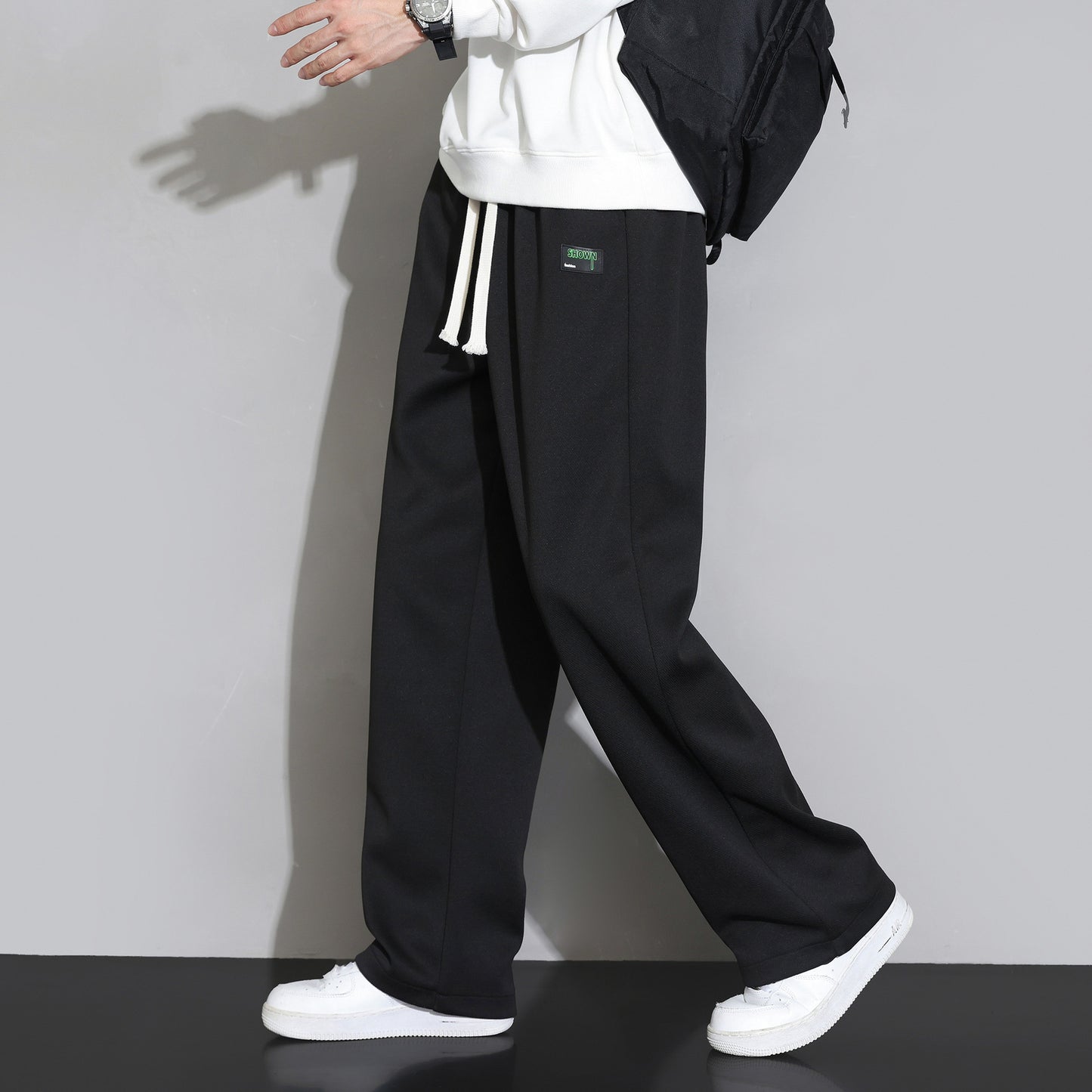 Wide Leg Sports Sweatpants
