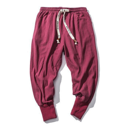 Urban Gents | Men’s Cotton Linen Hip Hop Pants