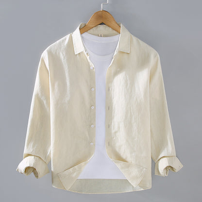 Urban Gents | Pure linen casual shirt