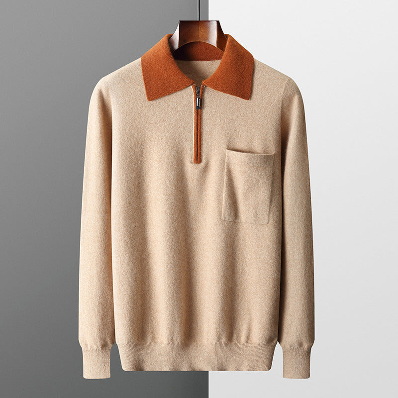 Urban Gents Knit Zip Polo