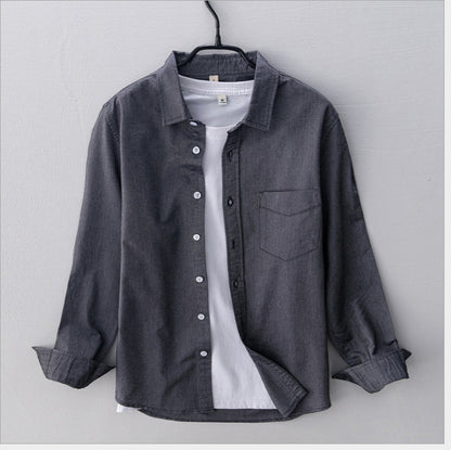 Urban Gents | Oxford Cotton Long Sleeve Shirt