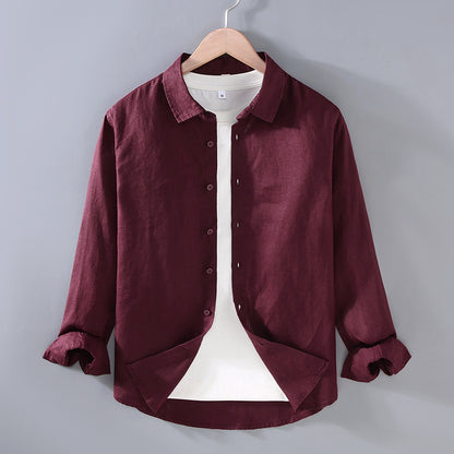 Urban Gents | Pure linen casual shirt