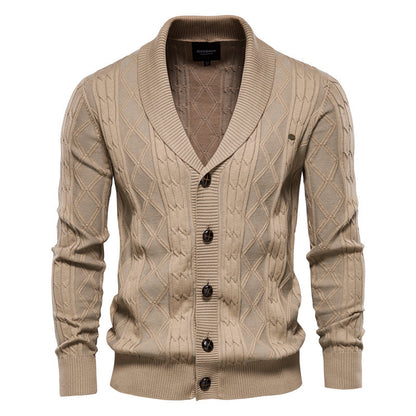 Urban Gents | Men's Thick Knit Cardigan