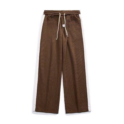 Urban Gents | Loose Corduroy Straight Pants