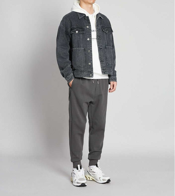 Urban Gents | Cotton Blend Loose Pencil Pants