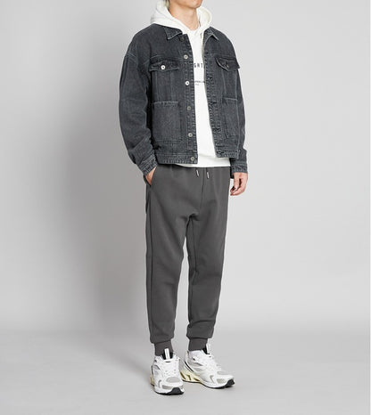Urban Gents | Cotton Blend Loose Pencil Pants