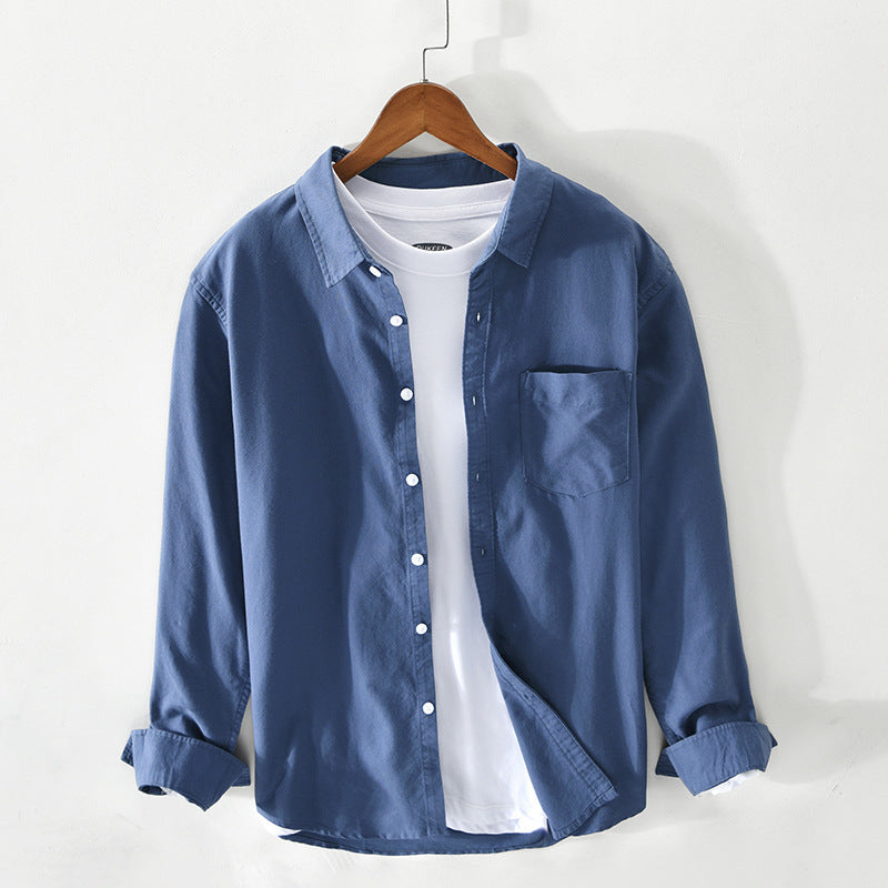 Urban Gents | Oxford Cotton Long Sleeve Shirt