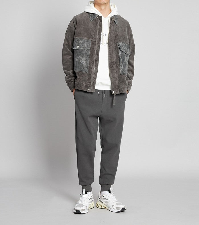 Urban Gents | Cotton Blend Loose Pencil Pants
