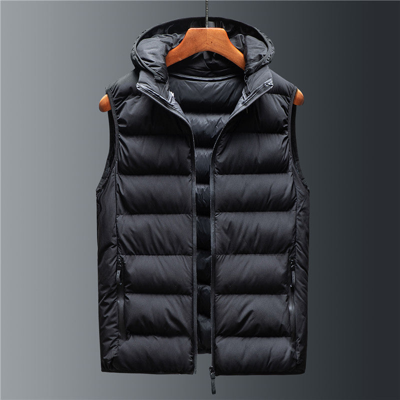 Urban Gents | Men’s Hooded Puffer Vest