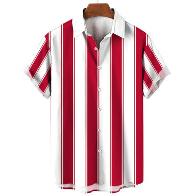 Men's Casual Striped Shirt
