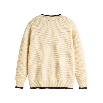 Men's Knitted Round Neck Sweater