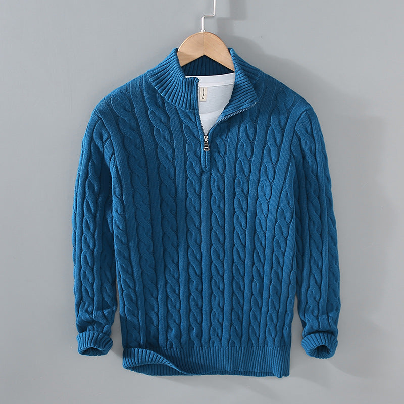 Urban Gents Half Zip Winter Sweater