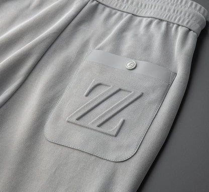Urban Gents | Embroidered Sports Casual Pants
