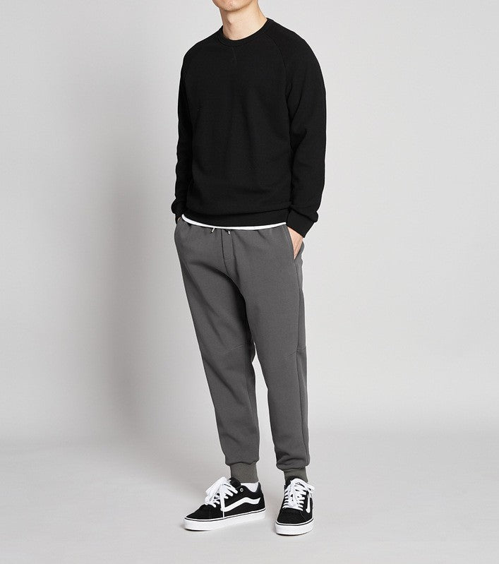 Urban Gents | Cotton Blend Loose Pencil Pants