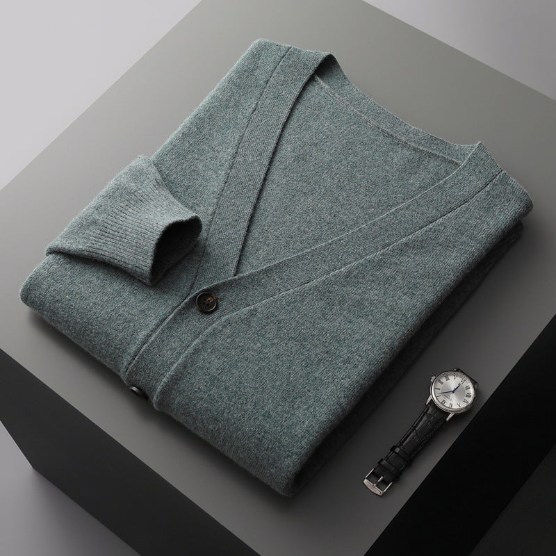 Urban Gents | V-Neck Wool Cardigan