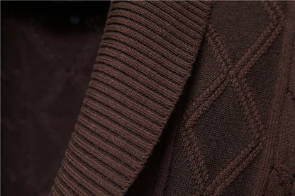 Urban Gents | Men's Thick Knit Cardigan