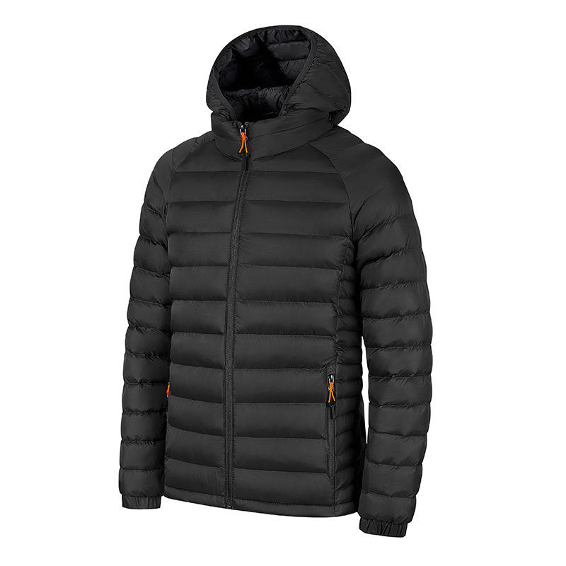 Urban Gents | Hooded Striped Cotton Padded Jacket