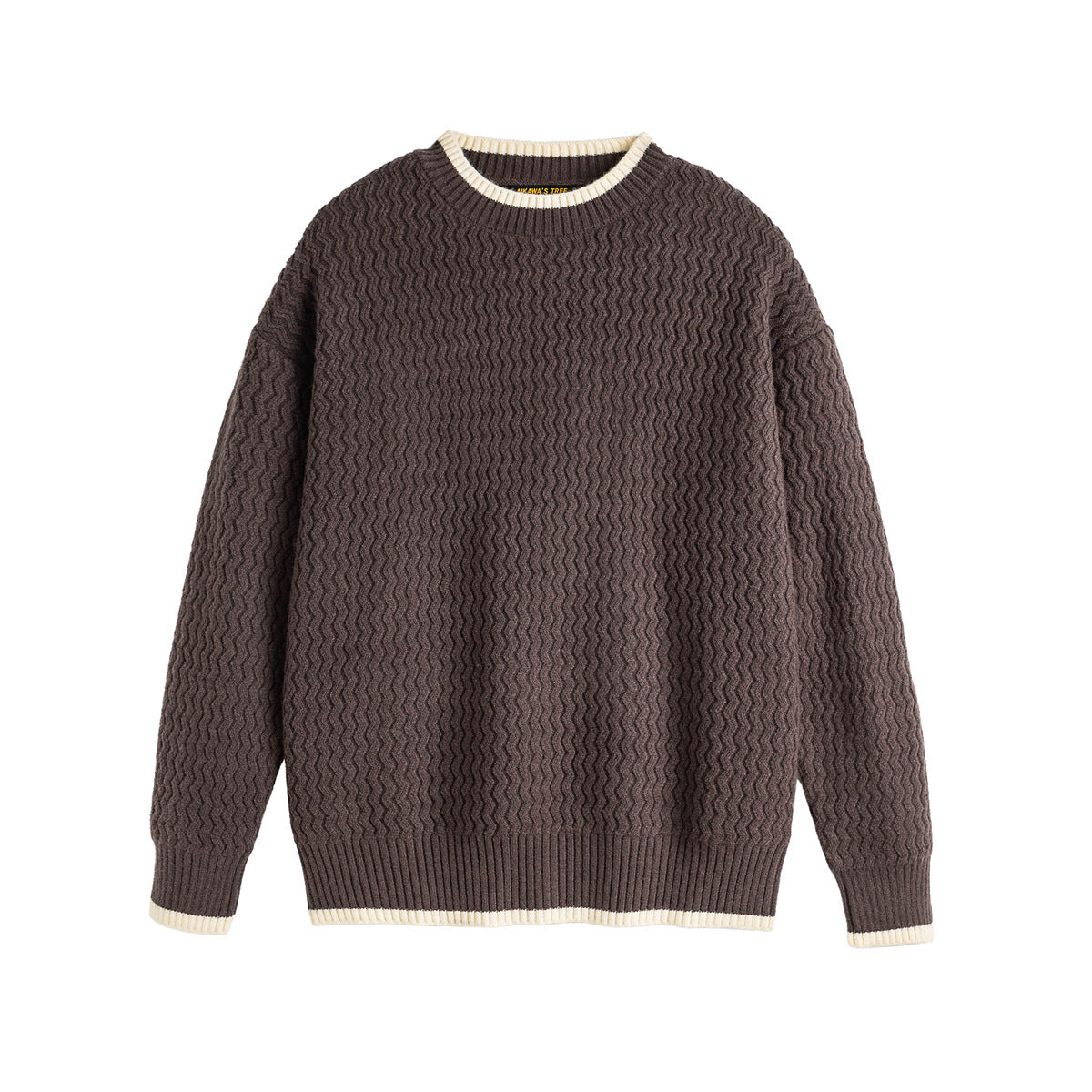 Men's Knitted Round Neck Sweater