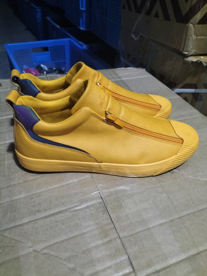 Men's Casual Zip-up Sneakers