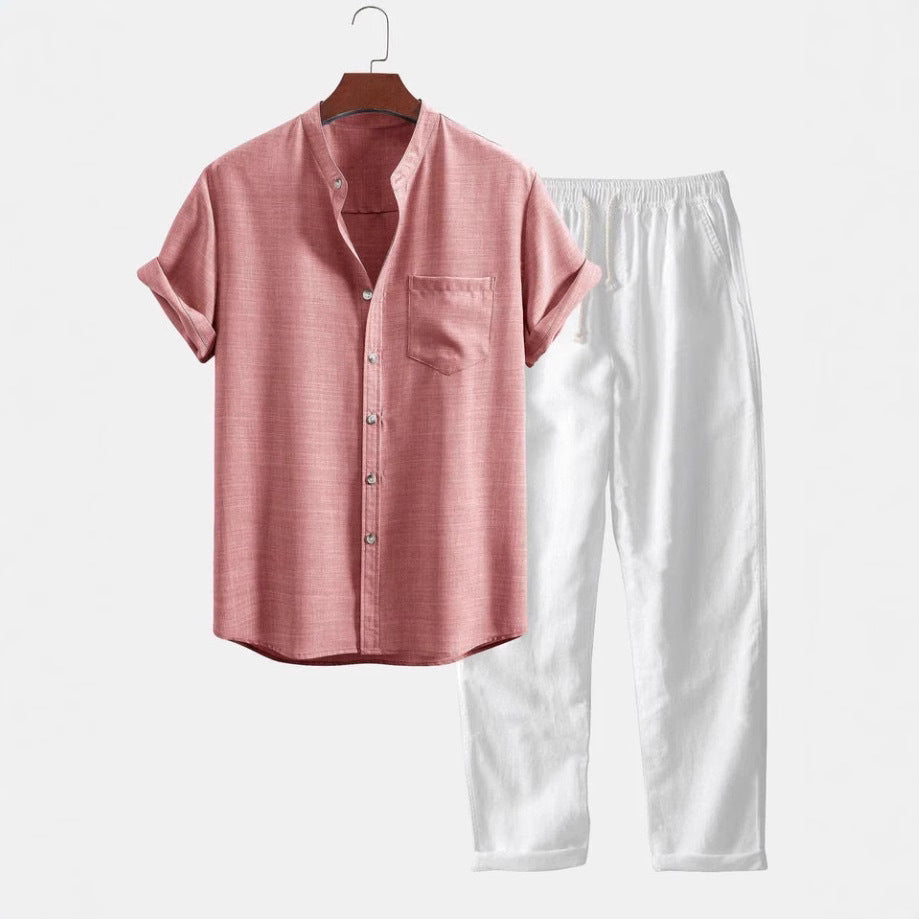 Urban Gents | Short Sleeved Shirt & Pant set