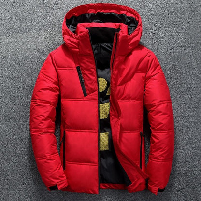 Warm Men’s Hooded Jacket
