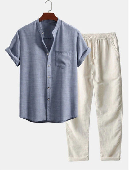 Urban Gents | Short Sleeved Shirt & Pant set