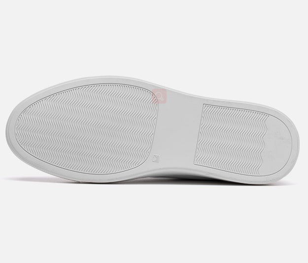 Cowhide Side-Zip Sneakers