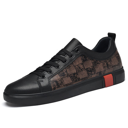 Premium Leather Casual Sneakers